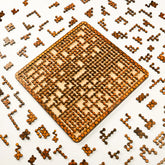 Honeycomb Fractal Puzzle I Challenging Puzzles for Kids for 6 Year Old and Above I MDF Wooden Puzzle I 99 Pieces